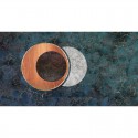 The Circle MU12074 Mural Muance Cobalt