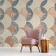 Mural Muance Cobalt 2 Tropicana Spheres MU12070