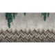 Mural Muance Cobalt 2 Fishbone Bricks MU12047