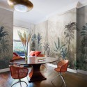 Carlton Garden MU12034 Mural Muance Cobalt