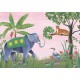 Mural Decorativo Coordonné Random Kids Jungle Friends  9700152