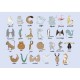 Mural Decorativo Coordonné Random Kids Animal Alphabet 9700142