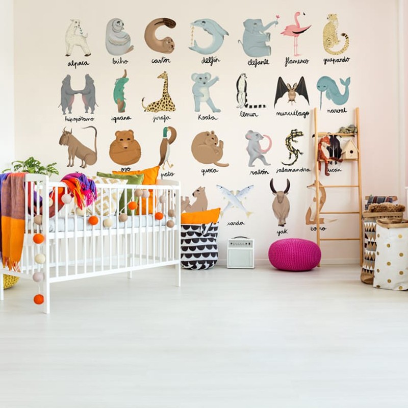Mural Decorativo Coordonné Random Kids Animal Alphabet 9700140