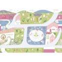 Country Joy 9700002 Mural Random Kids Coordonné