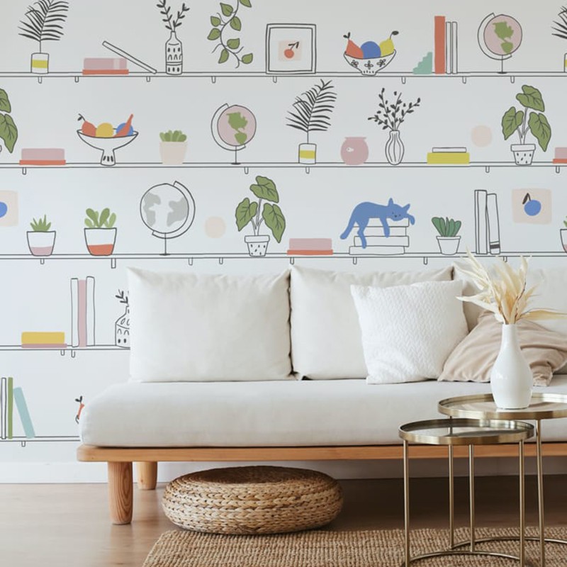 Papel Pintado Coordonné Random Kids My Library  9700190