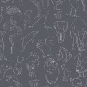 Zoology Chalk 9700185 Papel Pintado Random Kids Coordonné