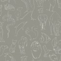 Zoology Chalk 9700183 Papel Pintado Random Kids Coordonné