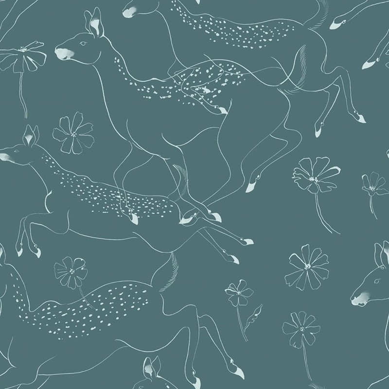 Papel Pintado Coordonné Random Kids Jumping Bambis 9700164