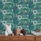 Papel Pintado Boras Tapeter Swedish Designers Hypnotic Safari 2069