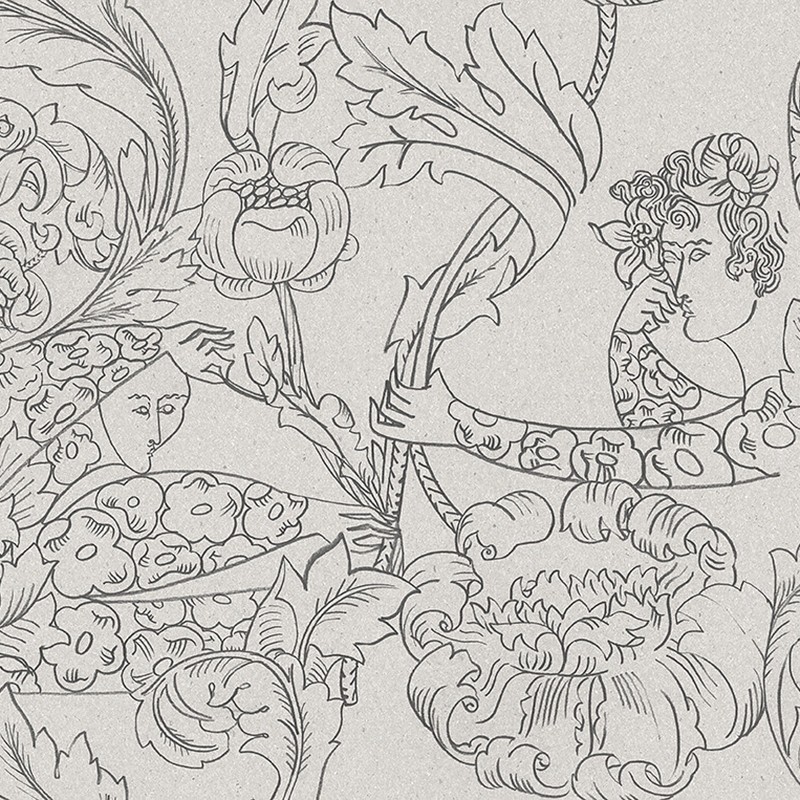 Papel Pintado Boras Tapeter Swedish Designers Floral Dream 2064