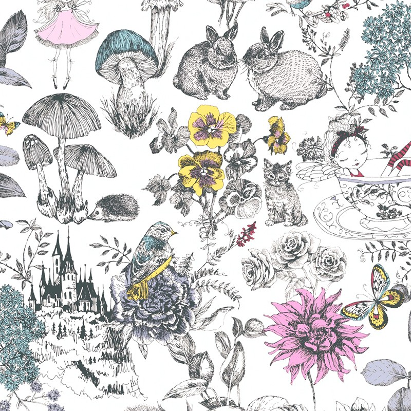 Papel Pintado Infantil As Creation Little Love 38120-1