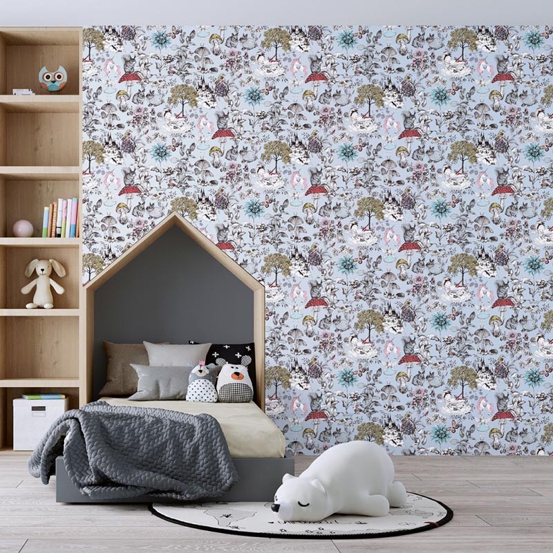 Papel Pintado Infantil As Creation Little Love 38120-2