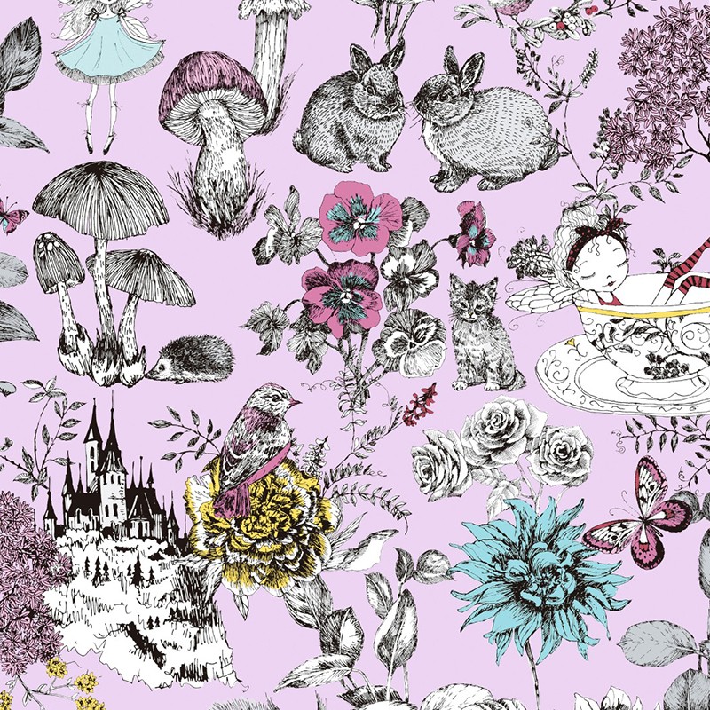 Papel Pintado Infantil As Creation Little Love 38120-3