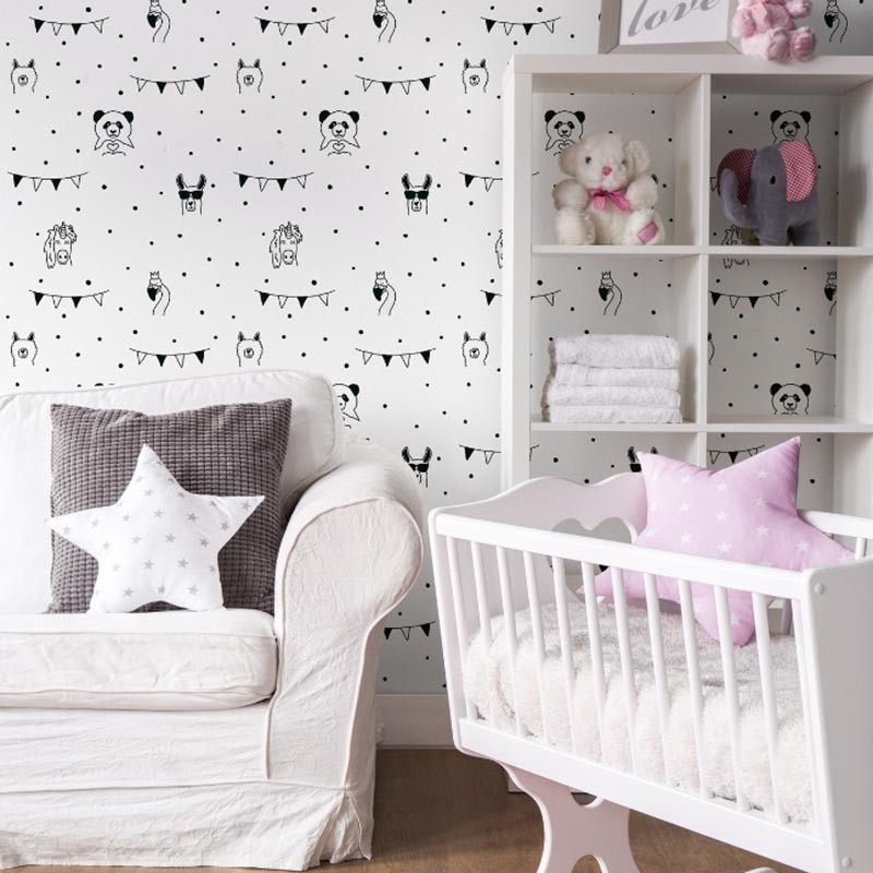 Papel Pintado Infantil As Creation Little Love 38138-2