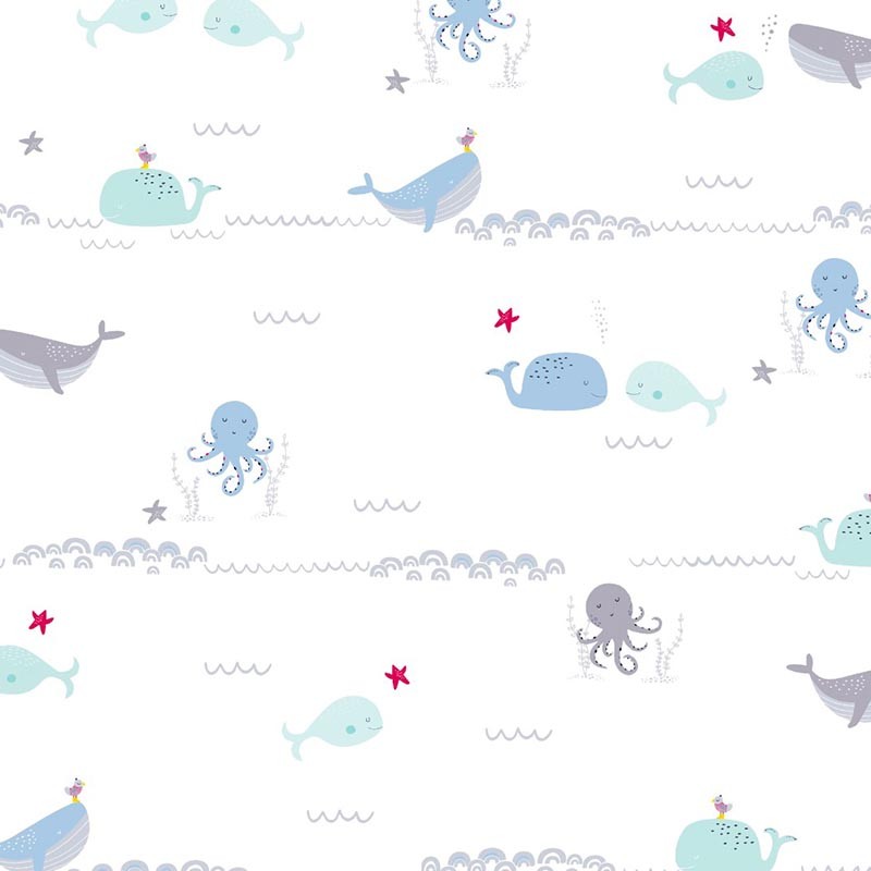 Papel Pintado Infantil As Creation Little Love 38130-1