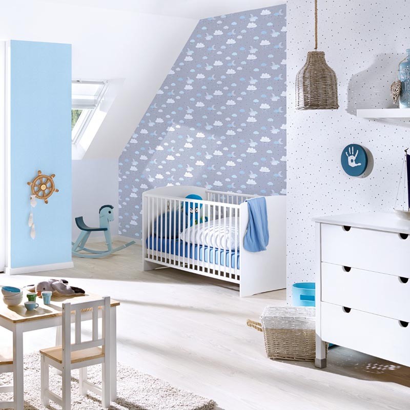 Papel Pintado Infantil para Decorar habitaciones - Blaucasa