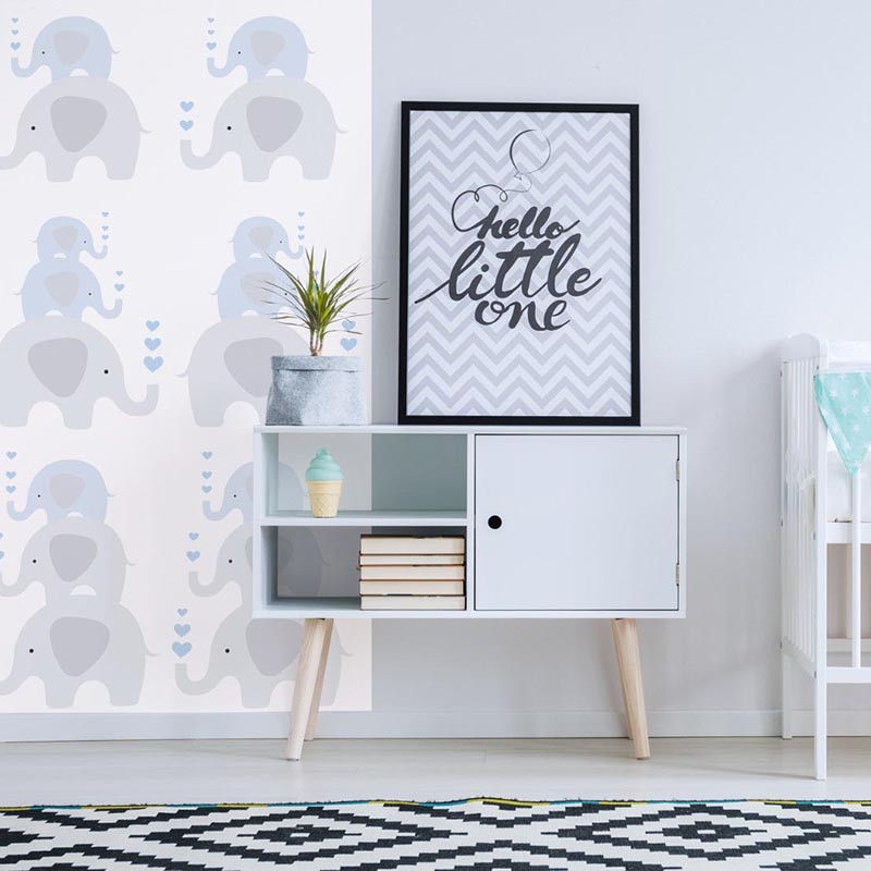 Papel Pintado Infantil As Creation Little Love 38135-1