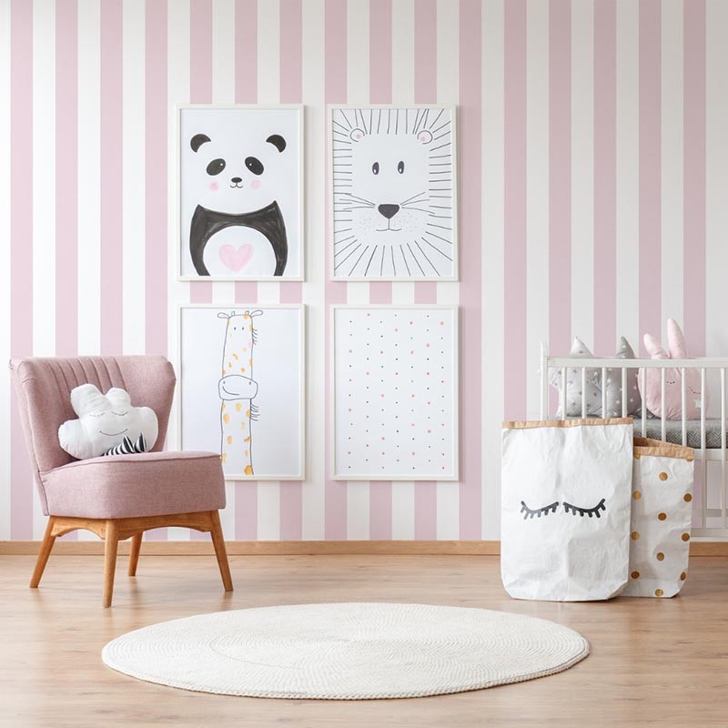 Papel Pintado Infantil As Creation Little Love 38148-2