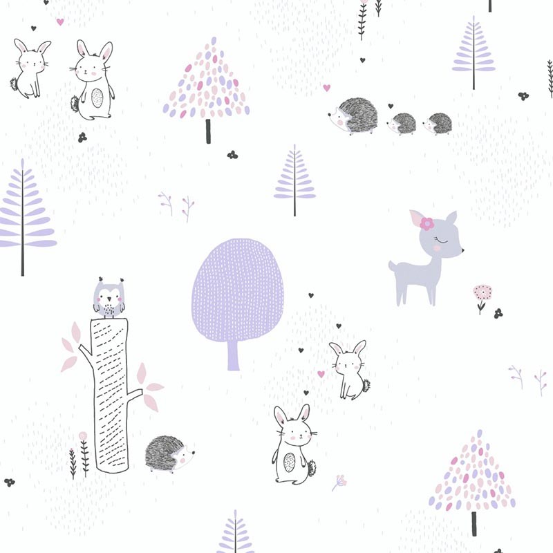 Papel Pintado Infantil As Creation Little Love 38117-1