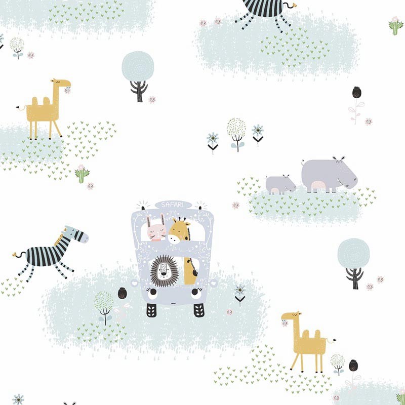 Papel Pintado Infantil As Creation Little Love 38114-1