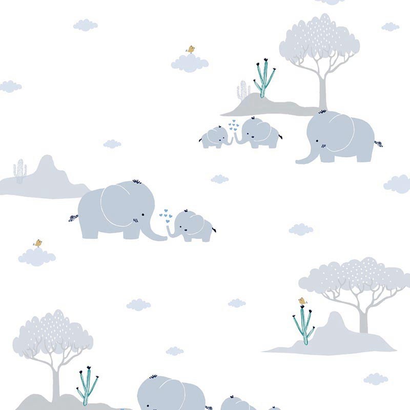 Papel Pintado Infantil As Creation Little Love 38128-1