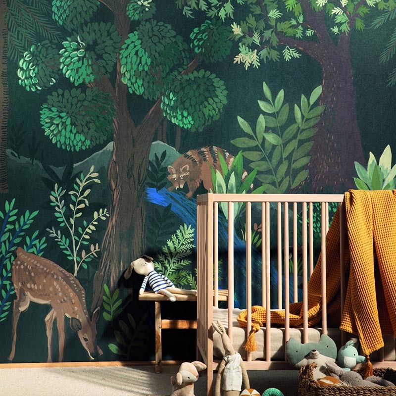 Mural Caselio La Foret Blue Forest FRT102980199