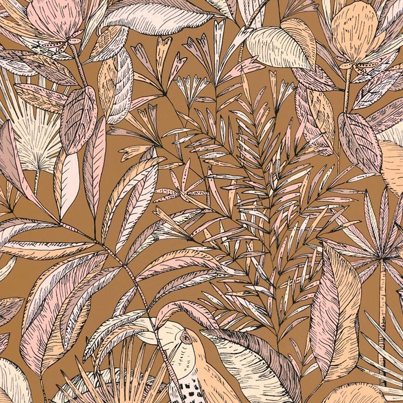 Papel Pintado Caselio Nos Gravures Jardin de Bel Air NGR103014269
