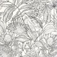 Papel Pintado Caselio Nos Gravures Jardin de Bel Air NGR103010199