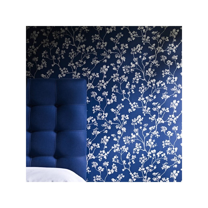Papel Pintado Imperial Kew Navy A