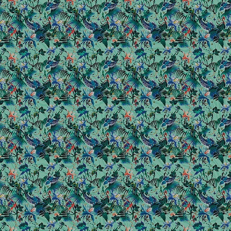 Papel pintado Roberto Cavalli nº 8 Green Forest RC19109