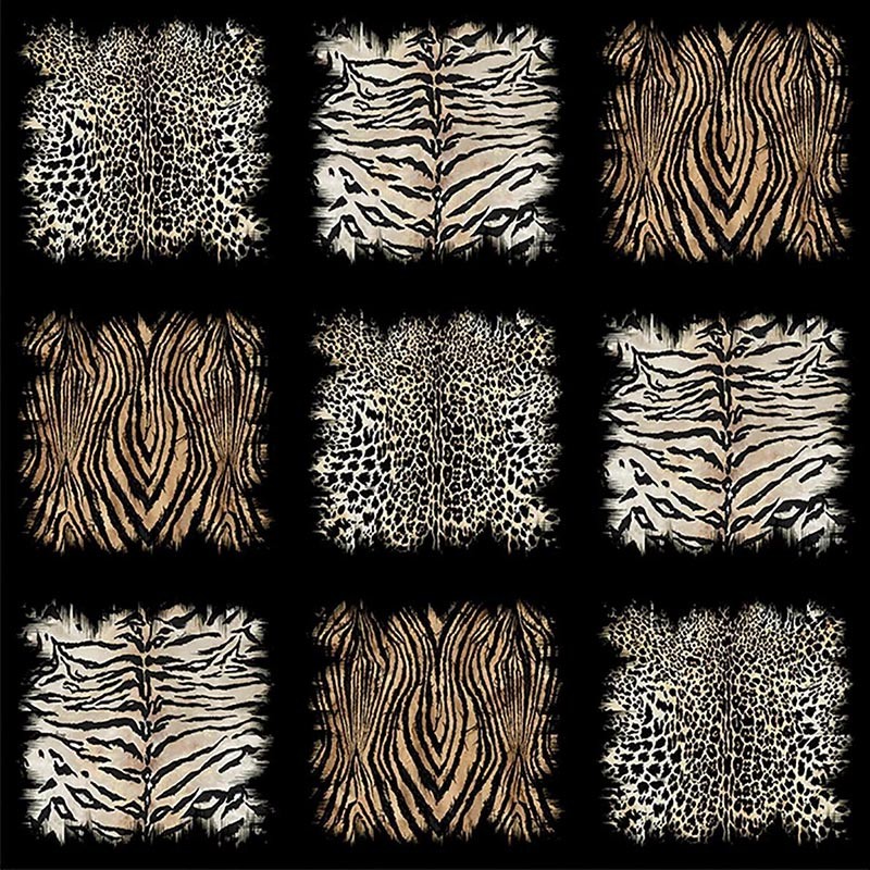 Papel pintado Roberto Cavalli nº 8 Skin Patchwork RC19106