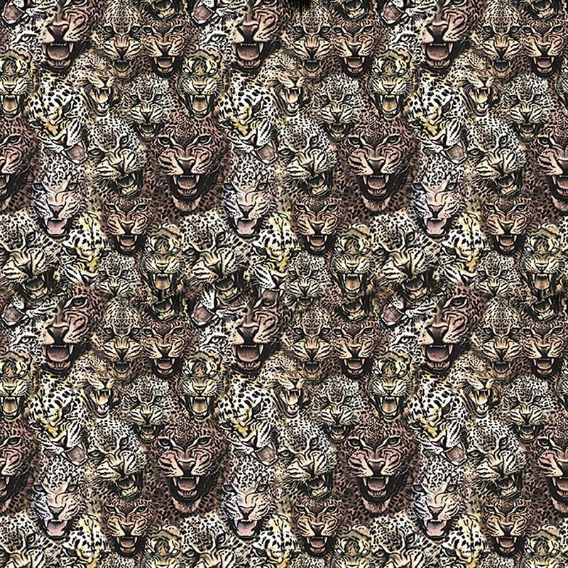 Papel pintado Roberto Cavalli nº 8 Allover Jaguar RC19104