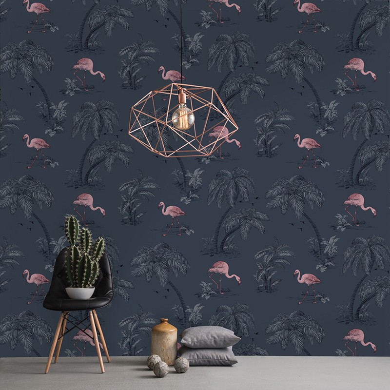Papel pintado Holden Imaginarium II Flamingo Lake 12382