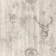 Papel pintado Holden Imaginarium II Stag Wood Panel 90091