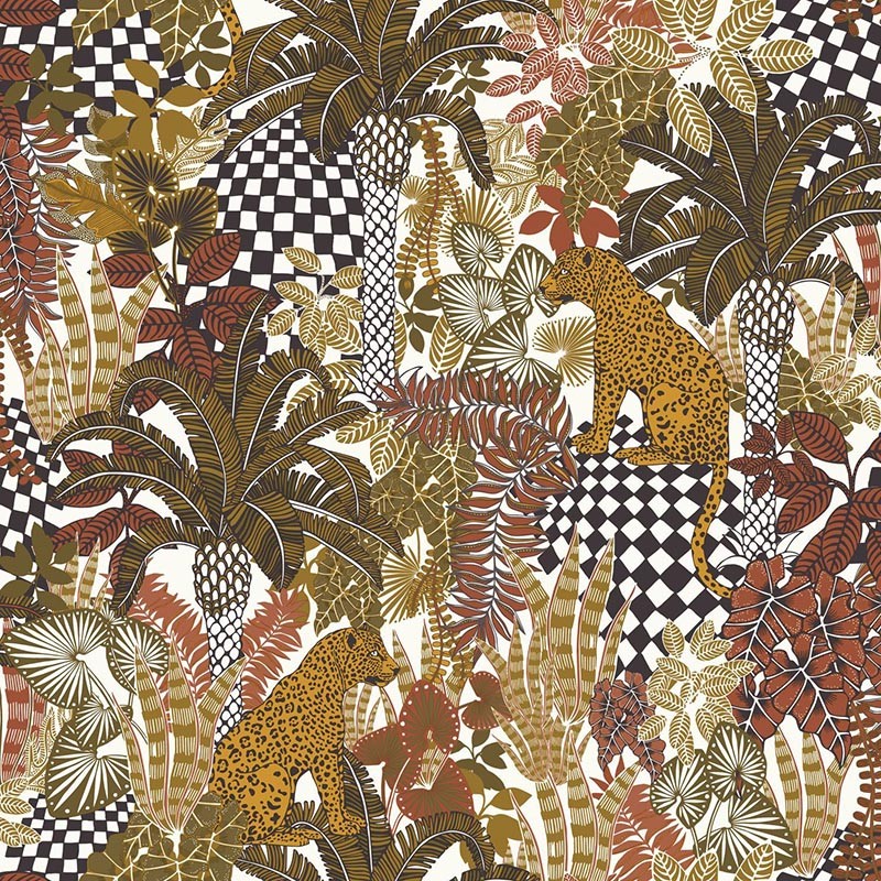 Papel Pintado Casamance Aventura Belize 7550 01 00