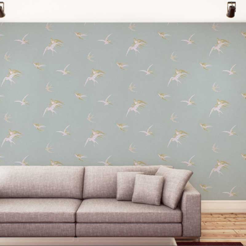 Papel pintado One Sixty Swallows de Sanderson DVIWSW104