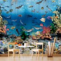 Sofie & Junar INK7666 Aquarium Mural Infantil