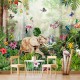 Sofie & Junar INK7665 Jungle Dance Mural Infantil