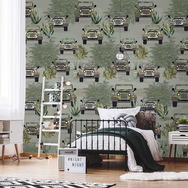 Mural infantil Iberostil Sofie & Junar Bush Drive INK7653