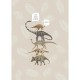 Mural infantil Iberostil Sofie & Junar Live, dream, be brave INK7643
