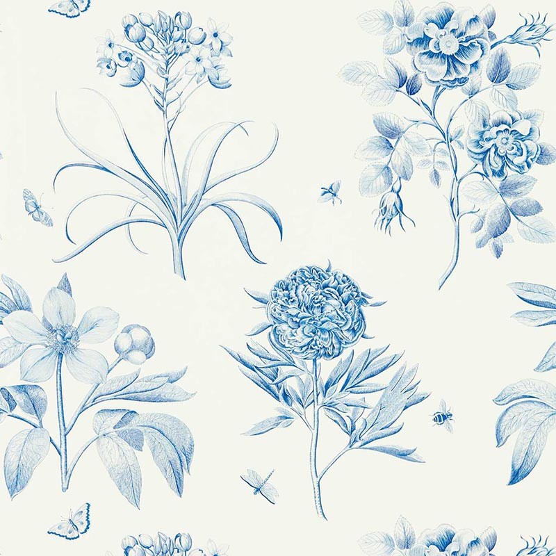 Papel pintado One Sixty Etchings & Roses de Sanderson 217052