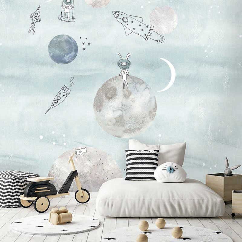 Mural infantil Iberostil Sofie & Junar Too the Moooon INK7631