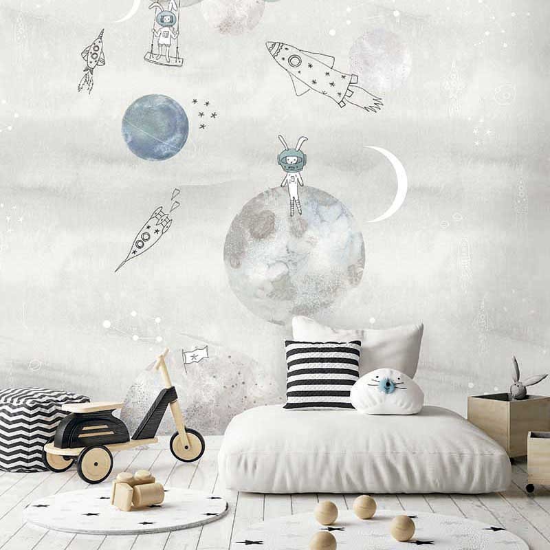 Mural infantil Iberostil Sofie & Junar Too the Moooon INK7629