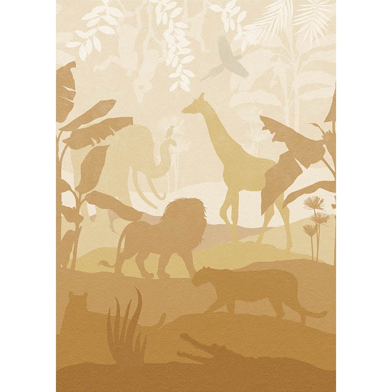 Mural infantil Iberostil Sofie & Junar Quiet Jungle INK7650