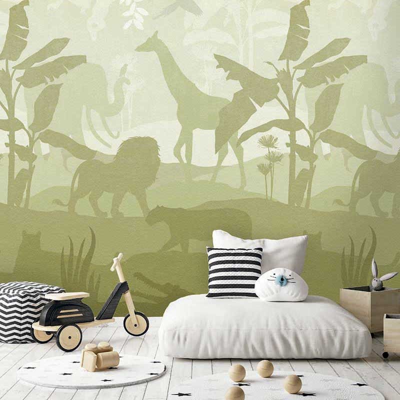 Mural infantil Iberostil Sofie & Junar Quiet Jungle INK7649