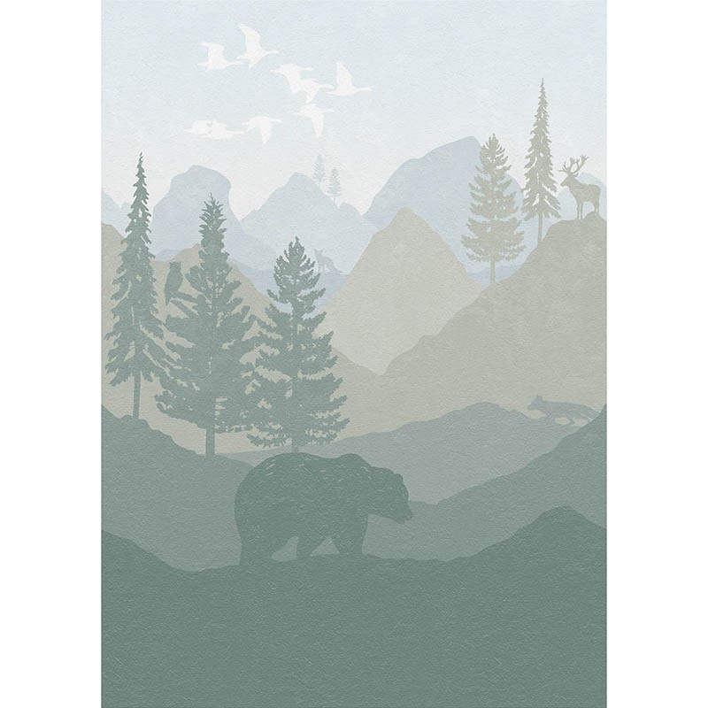 Mural infantil Iberostil Sofie & Junar Wanderlust INK7648