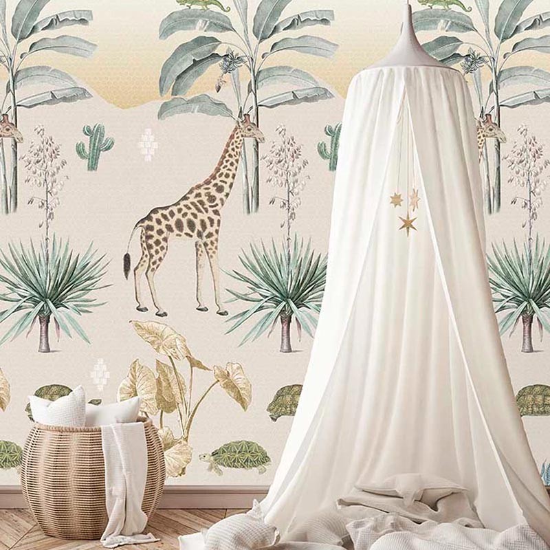 Mural infantil Iberostil Sofie & Junar Safari INK7637