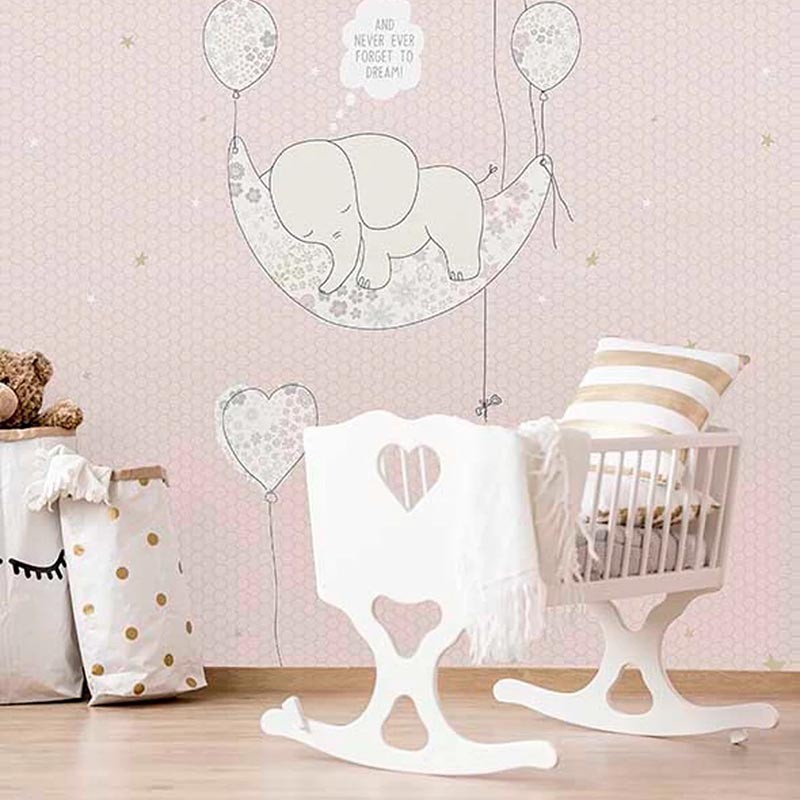 Mural infantil Iberostil Sofie & Junar Elephant in the Room INK7625