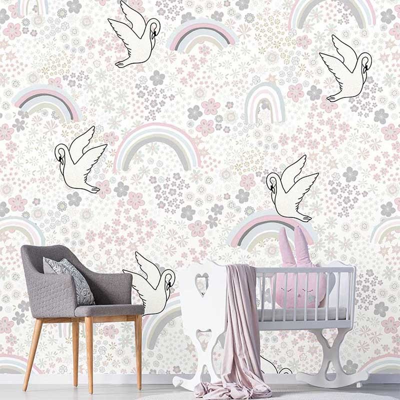 Mural infantil Iberostil Sofie & Junar Living under  the Rainbow INK7623