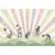 Mural Decorativo Rebel Walls Dreamland Circus Pastel R18171